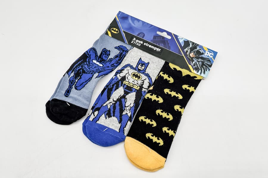 3 Packungen Kinder Socken DC Batman, Gr. 23-26